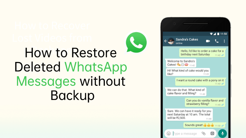 How to Recover WhatsApp Chat Legally